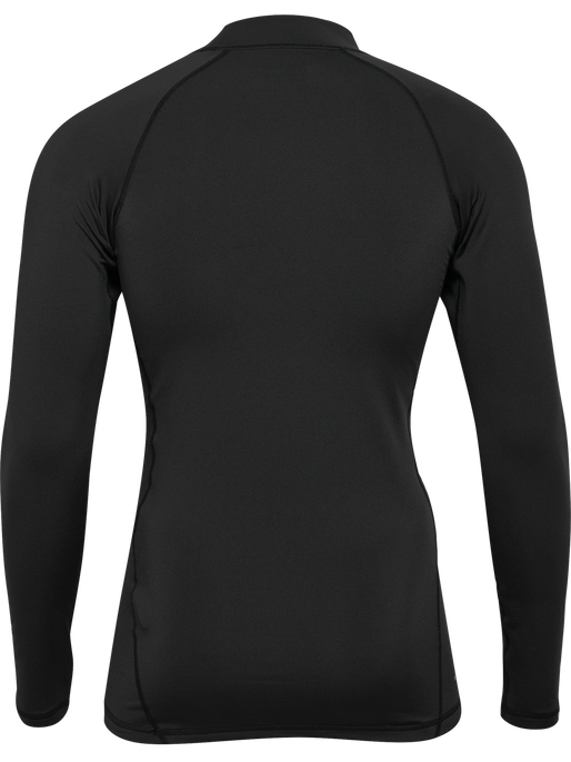 hmlBL WINTER PERFORMANCE TEE L/S, BLACK, packshot
