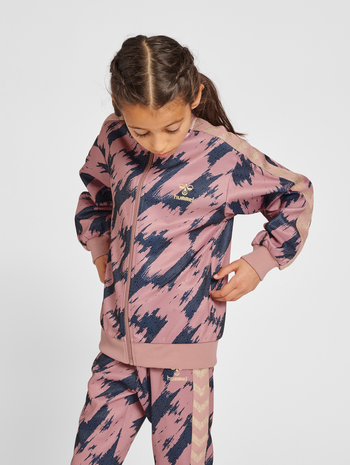hmlALLISON ZIP JACKET, WOODROSE, model