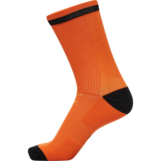 ELITE INDOOR SOCK LOW PA, NASTURTIUM/BLACK, packshot