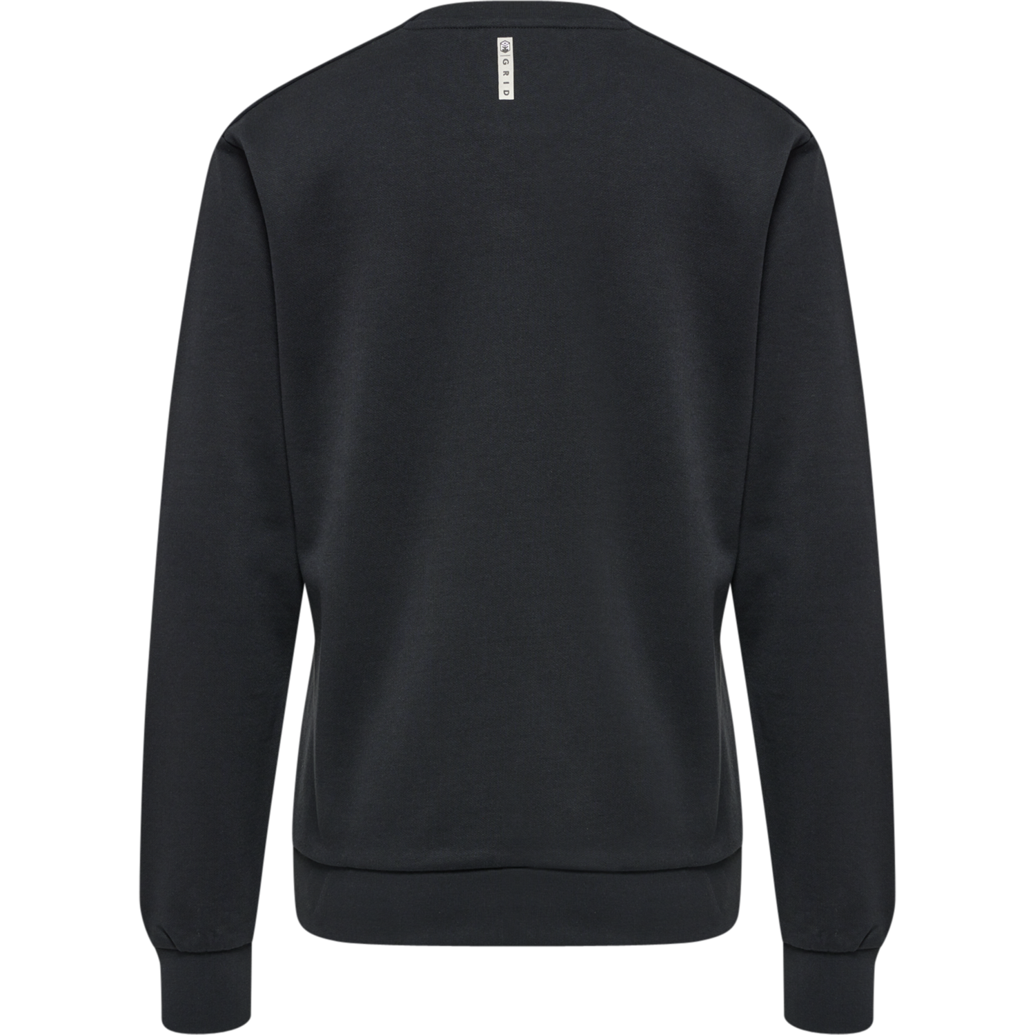 hmlOFFGRID SWEATSHIRT WO, JET BLACK/FORGED IRON, packshot