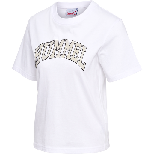 hmlIC GILL LOOSE T-SHIRT, WHITE, packshot