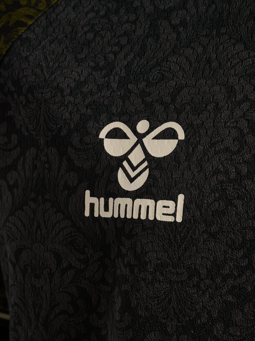 BIF 24/25 THIRD JERSEY S/S KIDS, CAVIAR/FIR GREEN BIF 24/25 THIRD JERSEY S/S KIDS, CAVIAR/FIR GREEN, packshot