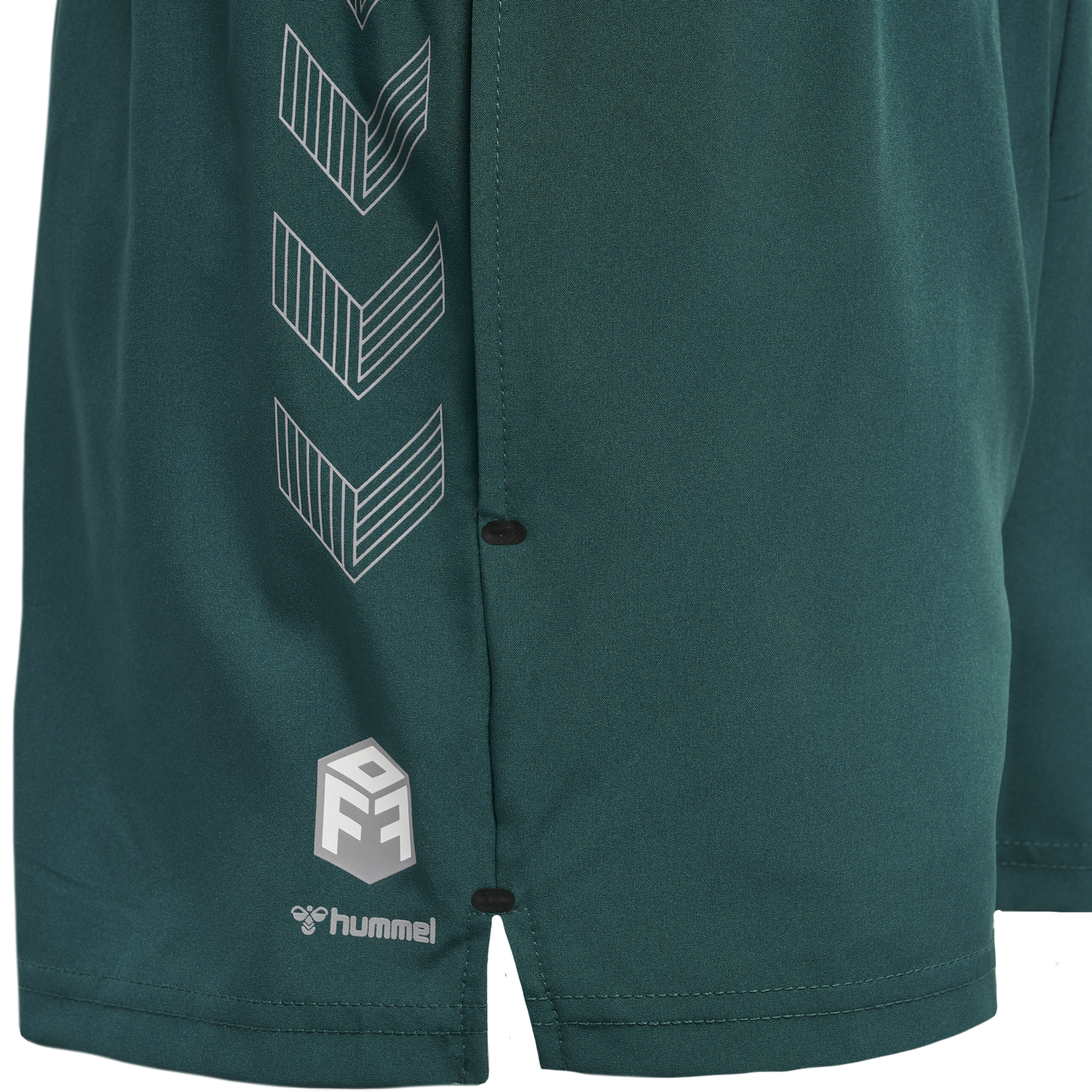 hmlMOVE GRID WOVEN SHORTS WOMAN, DEEP TEAL, packshot