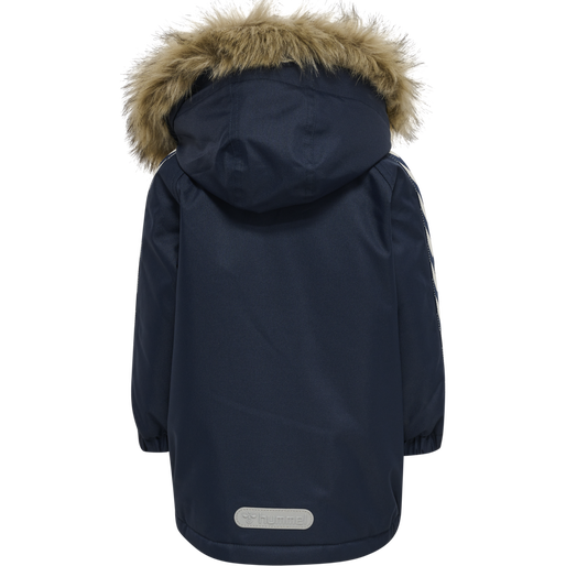 hmlCANYON TEX JACKET, BLACK IRIS, packshot