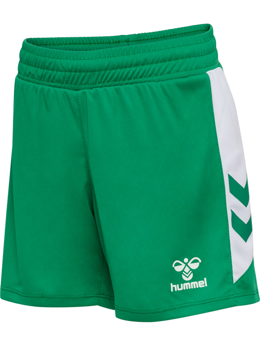 hmlMATCH SHORTS KIDS, JELLY BEAN/WHITE, packshot