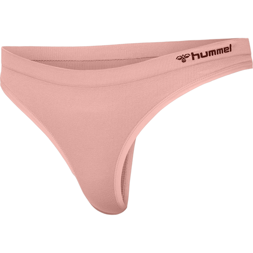 hmlJUNO SEAMLESS THONG, ASH ROSE, packshot