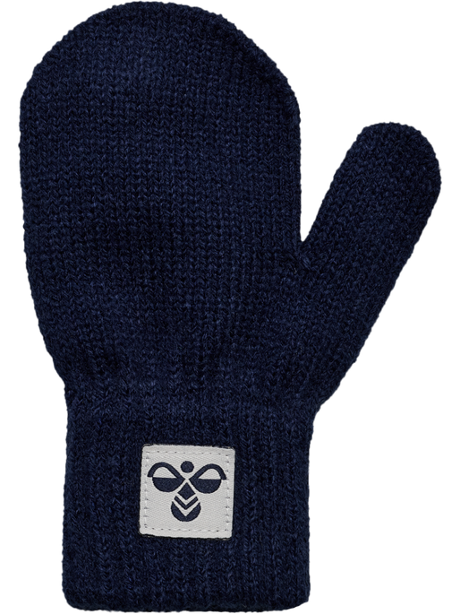 hmlMINI KNIT MITTENS 2-PACK, DRESS BLUES, packshot