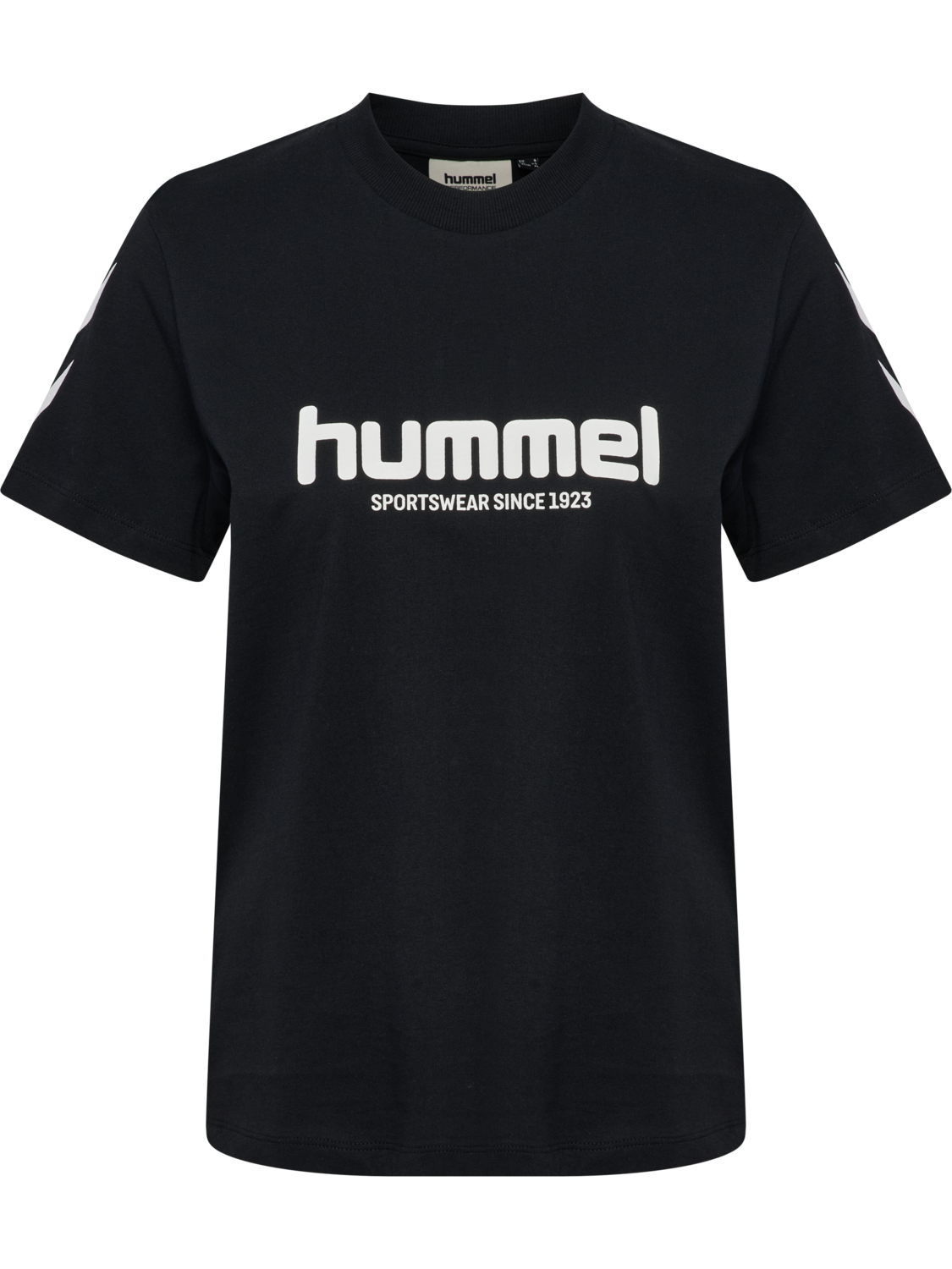 hmlLEGACY 2.0 W T-SHIRT S/S, BLACK, packshot