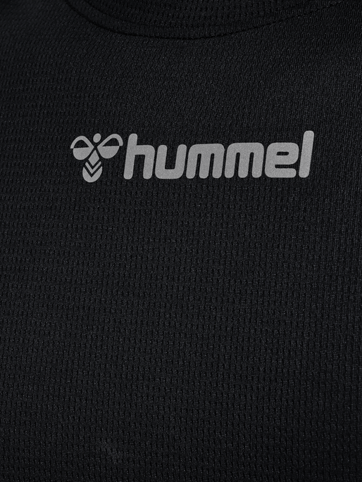 hmlRUN SINGLET S/L, BLACK hmlRUN SINGLET S/L, BLACK, packshot