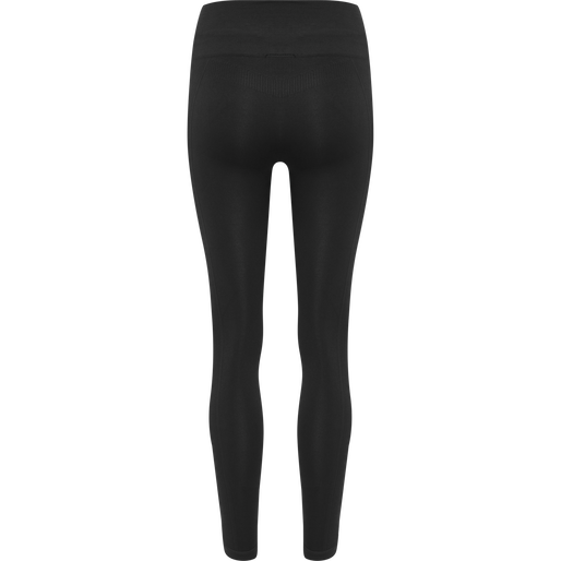 hmlTIF SEAMLESS HIGH WAIST TIGHTS, BLACK hmlTIF SEAMLESS HIGH WAIST TIGHTS, BLACK, packshot