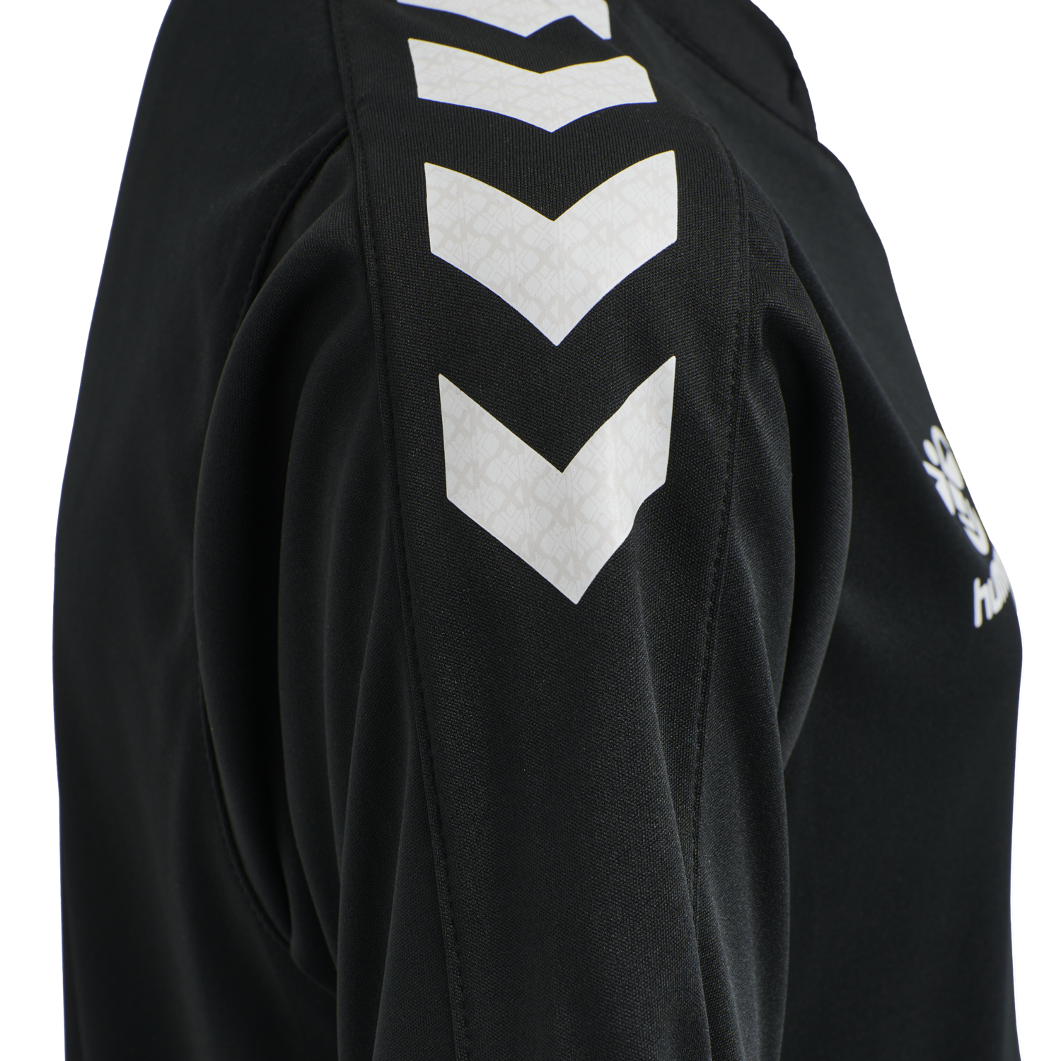 hmlCORE XK POLY JERSEY S/S KIDS, BLACK, packshot