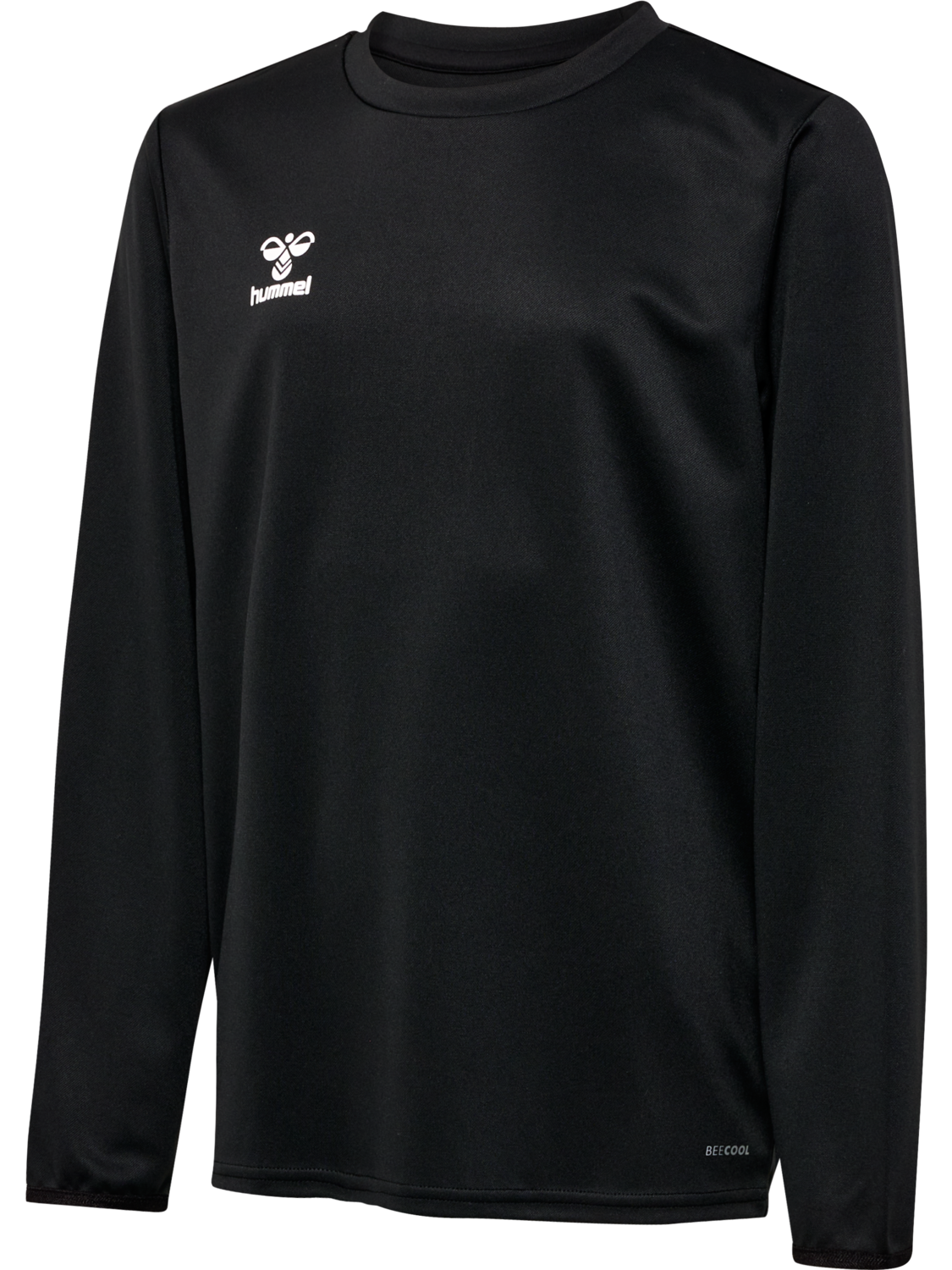 hmlESSENTIAL SWEATSHIRT KIDS, BLACK, packshot