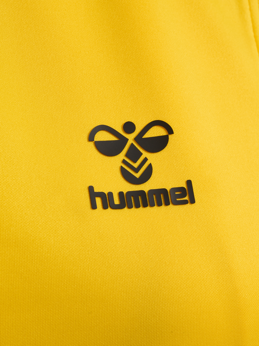 hmlCORE XK POLY ZIP SWEAT WOMAN, SPORTS YELLOW, packshot
