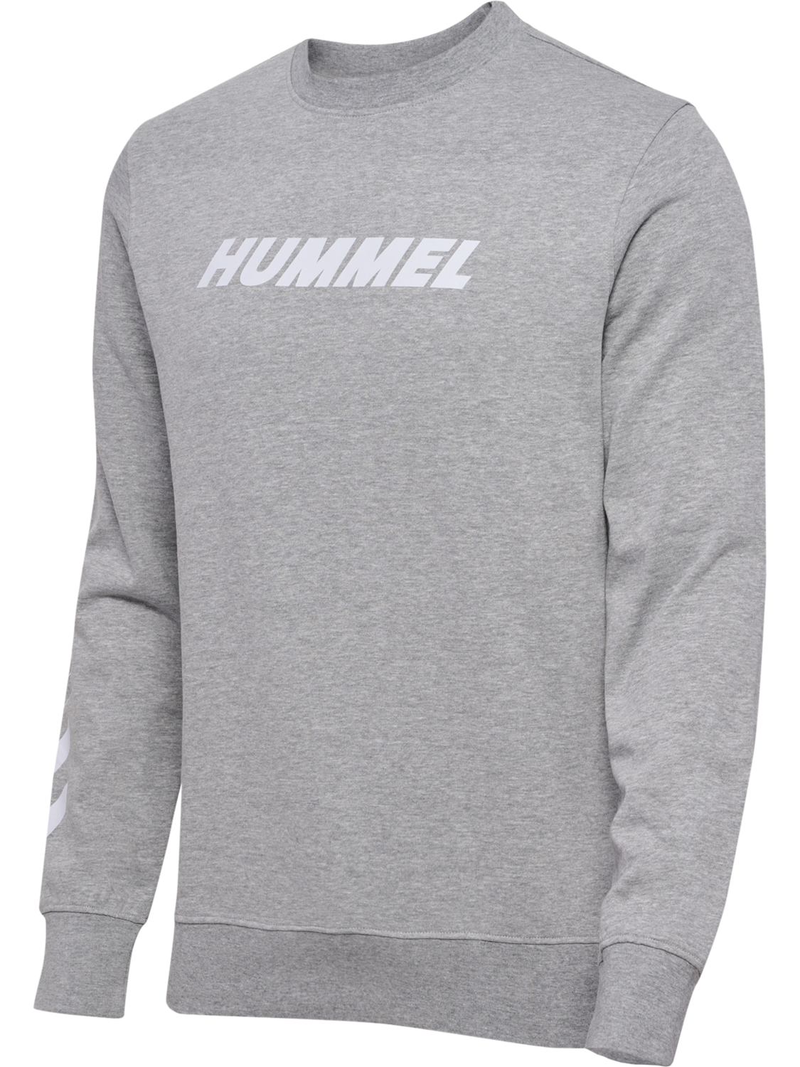 hmlELEMENTAL SWEATSHIRT, GREY MELANGE, packshot