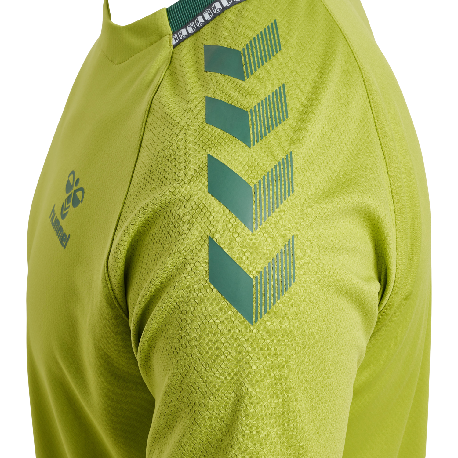 Hummel Ongrid Poly Jersey S S Dark Citron Hummel Pl