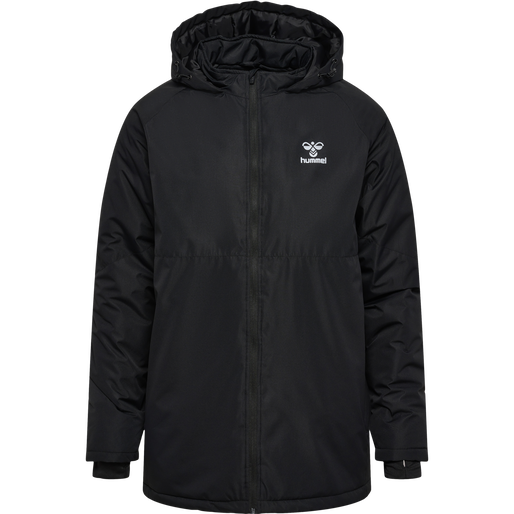 hmlLGC NICKY PUFF JACKET, BLACK hmlLGC NICKY PUFF JACKET, BLACK, packshot