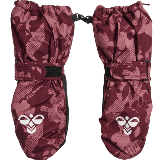 hmlSEAL MITTENS, WINDSOR WINE, packshot