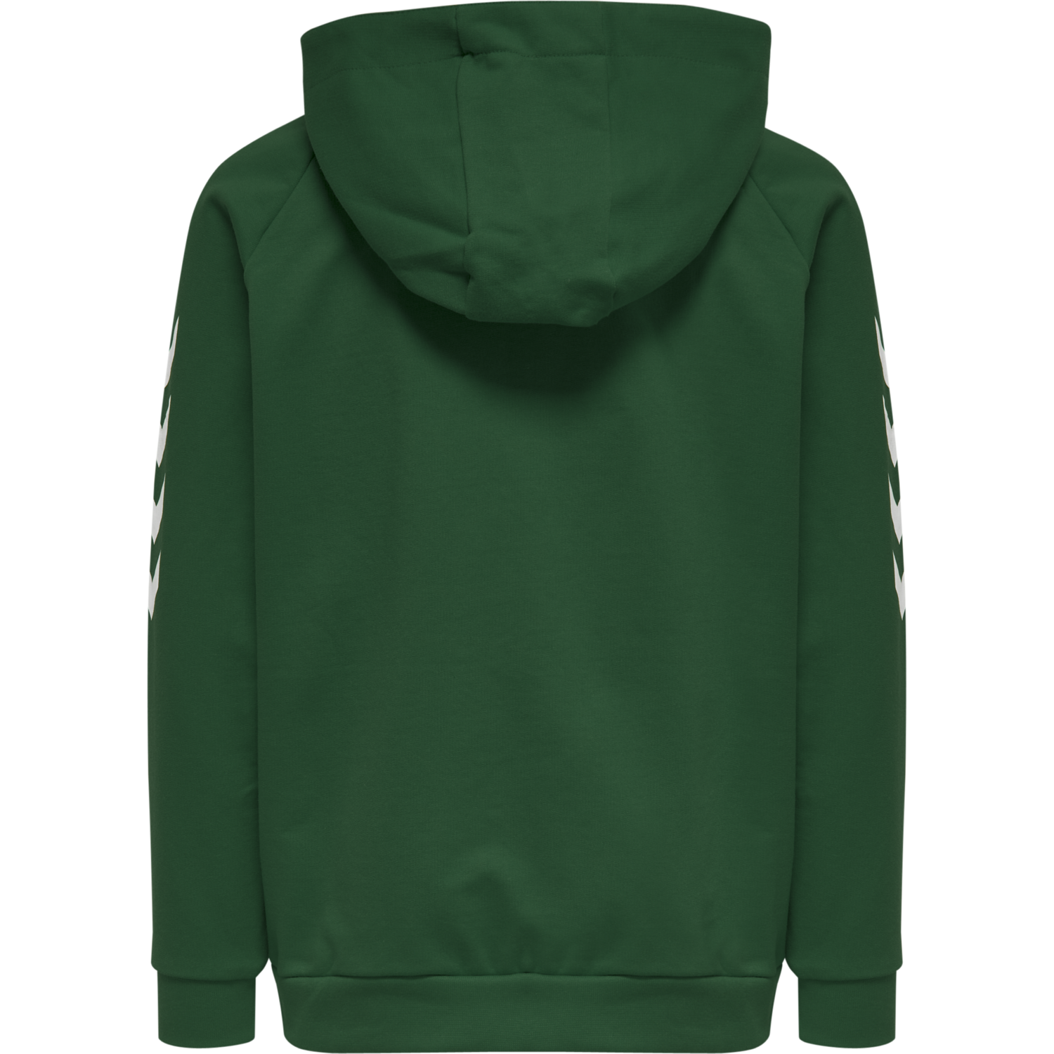 HMLGO KIDS COTTON ZIP HOODIE, EVERGREEN, packshot
