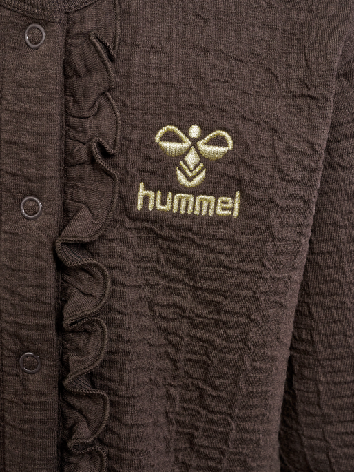 hmlISSA SWEAT JACKET, CHOCOLATE BROWN hmlISSA SWEAT JACKET, CHOCOLATE BROWN, packshot