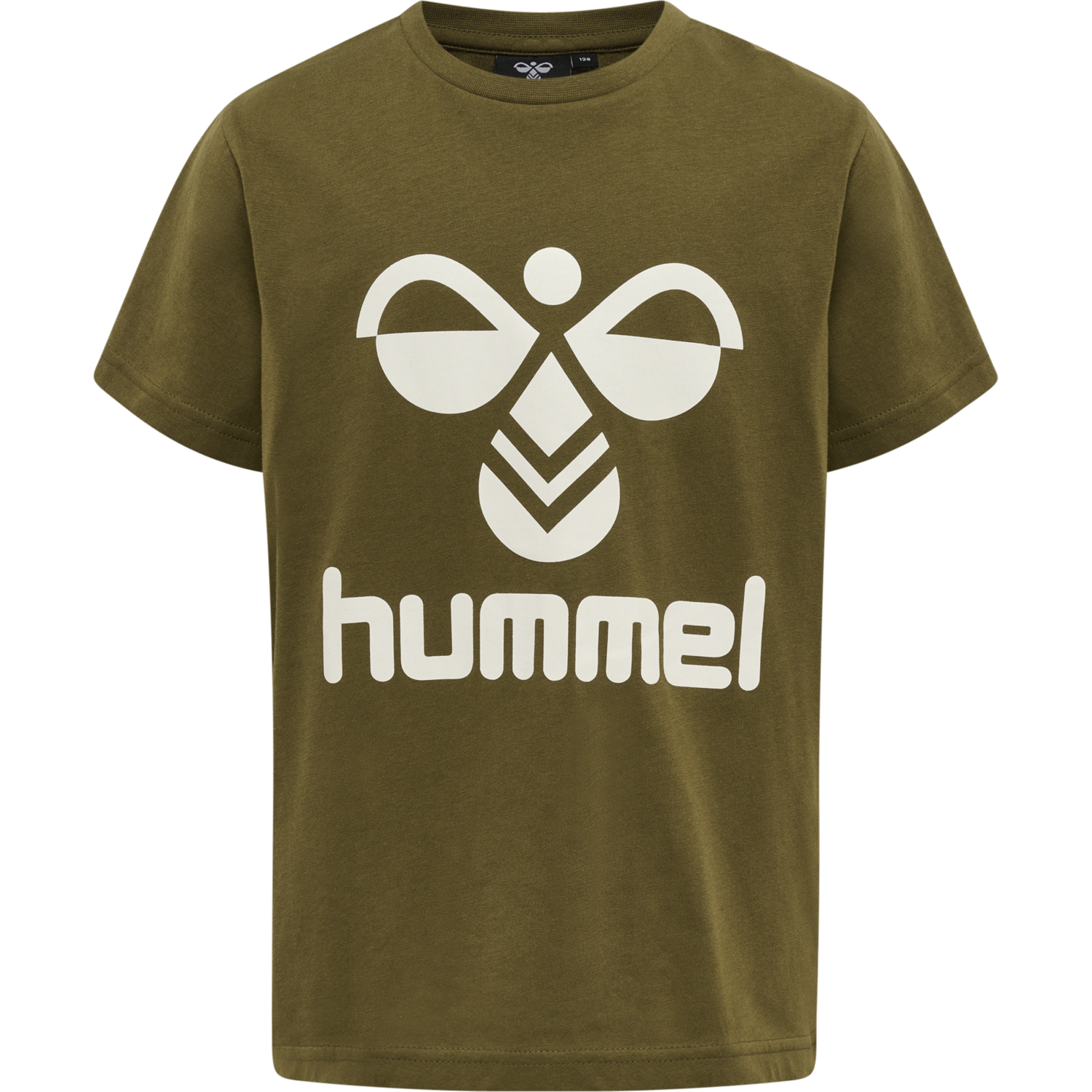 hmlTRES T-SHIRT S/S, DARK OLIVE, packshot