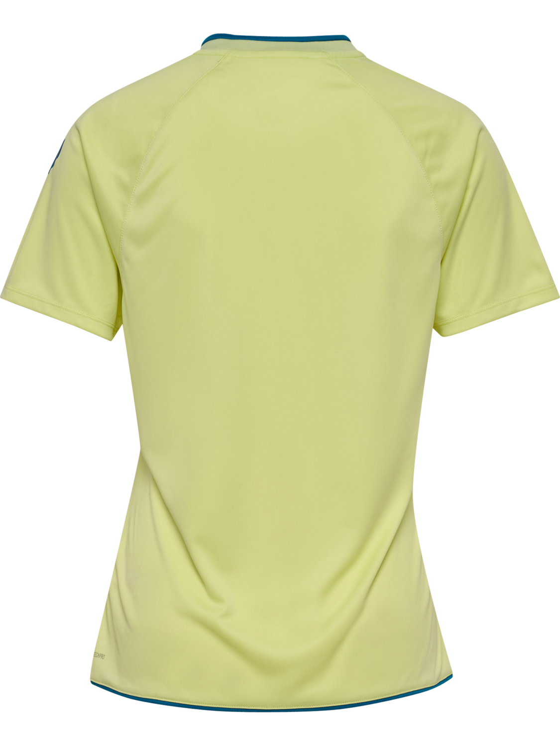 hmlCORE 2.0 JERSEY S/S WOMAN, PALE LIME YELLOW/CELESTIAL, packshot