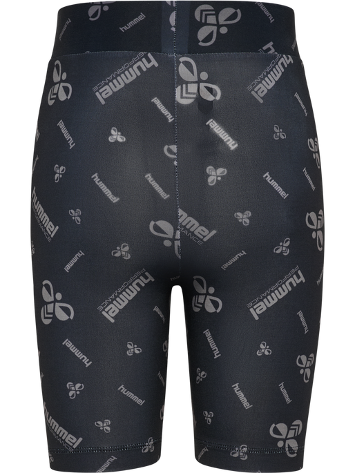 hmlJR GYM SHORT TIGHTS, BLACK/EBONY hmlJR GYM SHORT TIGHTS, BLACK/EBONY, packshot