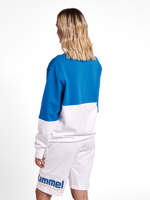 hmlLGC MANFRED SWEATSHIRT, 9001, model
