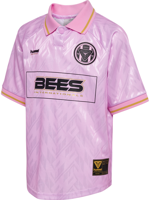 hmlJR LOOSE BAY SOCCER JERSEY S/S, PASTEL LAVENDER hmlJR LOOSE BAY SOCCER JERSEY S/S, PASTEL LAVENDER, packshot