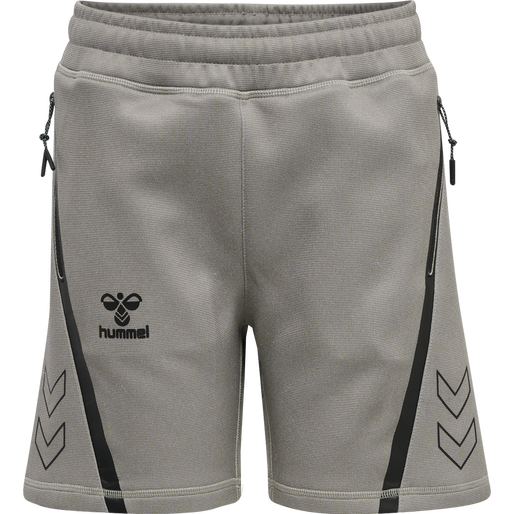 hmlCIMA XK SHORTS KIDS, GREY MELANGE, packshot