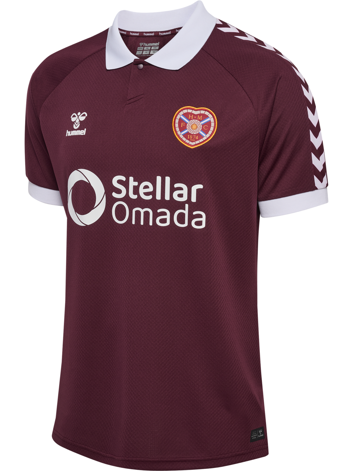 HEA 26/27 HOME JERSEY S/S, CABERNET, packshot
