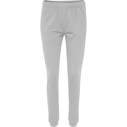 hmlGO COTTON PANT WOMAN, GREY MELANGE, packshot