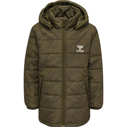 hmlECHO JACKET, DARK OLIVE, packshot