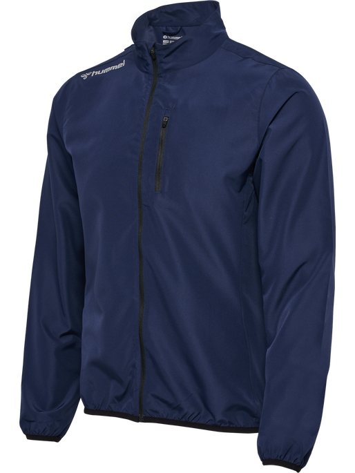 hmlRUN JACKET, BLACK IRIS, packshot