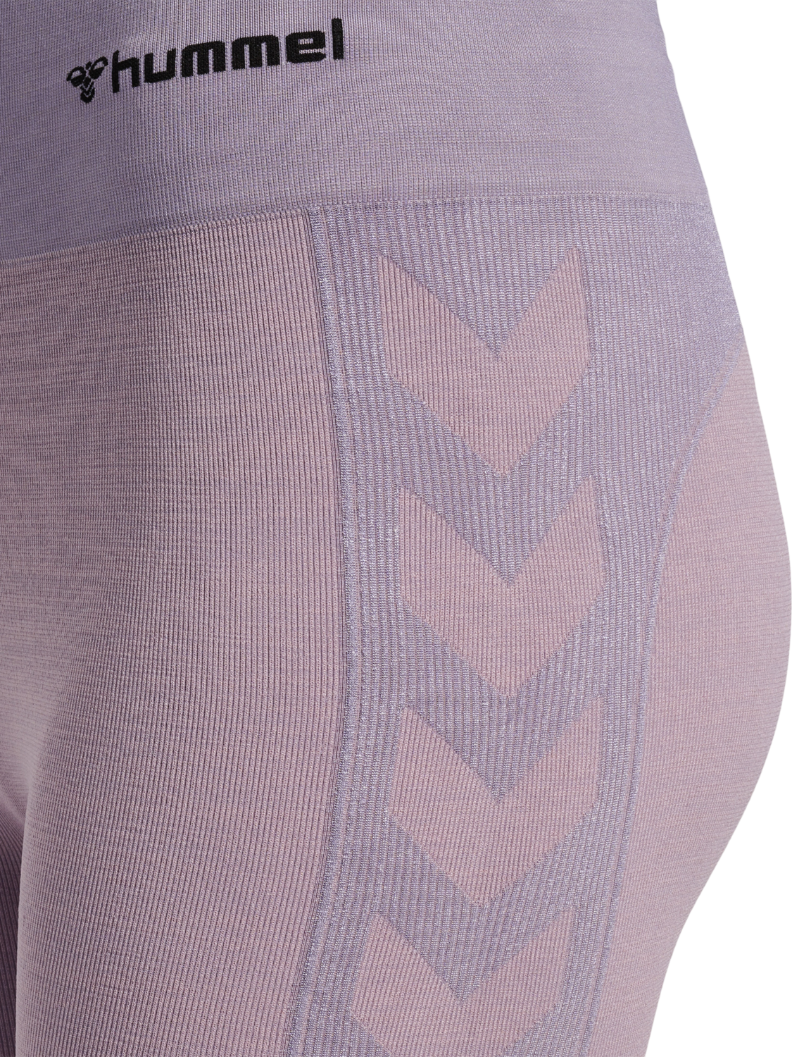 hmlCLEA SEAMLESS MID WAIST TIGHTS, NIRVANA MELANGE, packshot