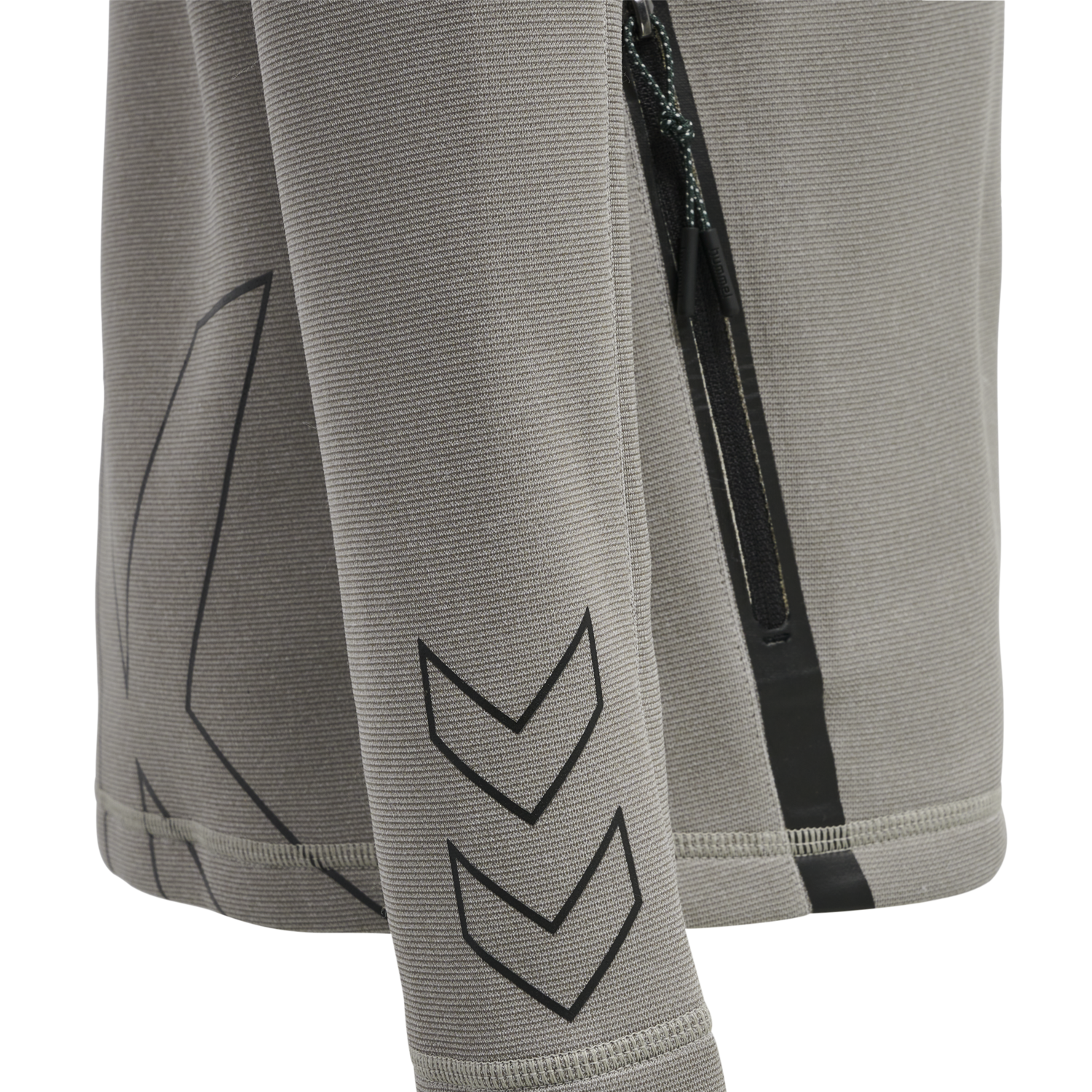 hmlCIMA XK HOODIE KIDS, GREY MELANGE, packshot