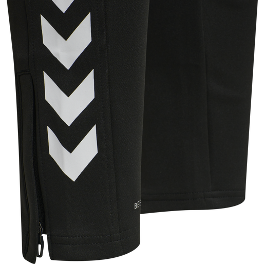 hmlCORE XK POLY PANTS KIDS, BLACK/BLACK, packshot