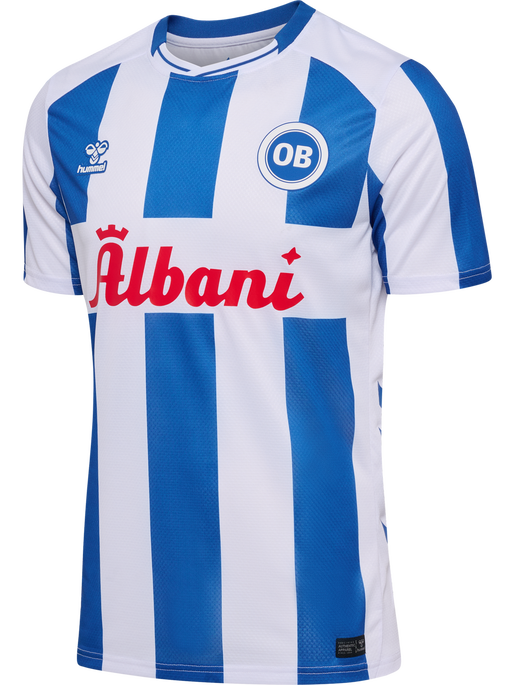 OB 25/26 HOME JERSEY SS, LAPIS BLUE/BRIGHT WHITE OB 25/26 HOME JERSEY SS, LAPIS BLUE/BRIGHT WHITE, packshot