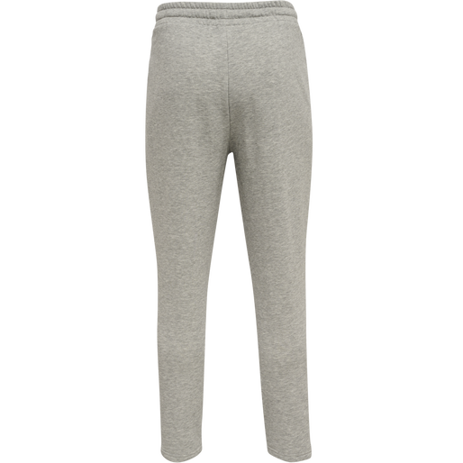 hmlOSCAR TAPERED PANTS, GREY MELANGE hmlOSCAR TAPERED PANTS, GREY MELANGE, packshot