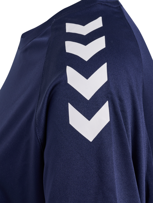 hmlCORE XK CORE POLY TEE  S/S WOMAN, MARINE hmlCORE XK CORE POLY TEE  S/S WOMAN, MARINE, packshot