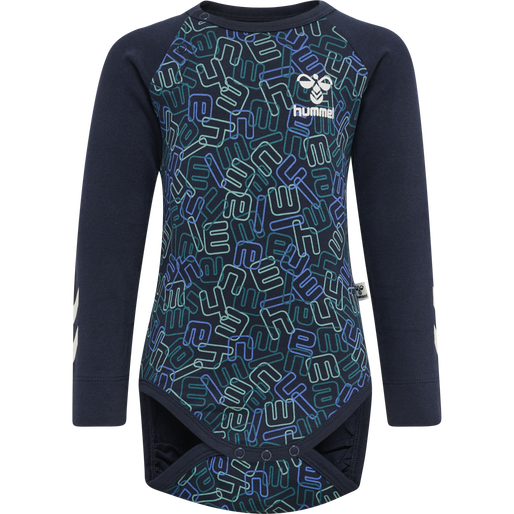 hmlOLLY BODY L/S, BLACK IRIS, packshot