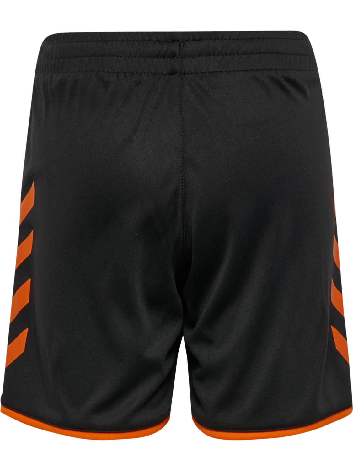 hmlCORE 2.0 SHORTS KIDS, BLACK/ORANGE TIGER, packshot
