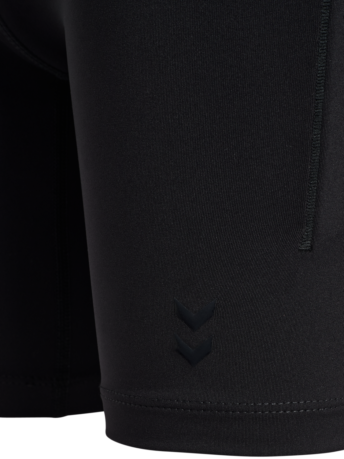 hmlHIIT INTENSITY HW SHORT TIGHTS, BLACK/EBONY, packshot