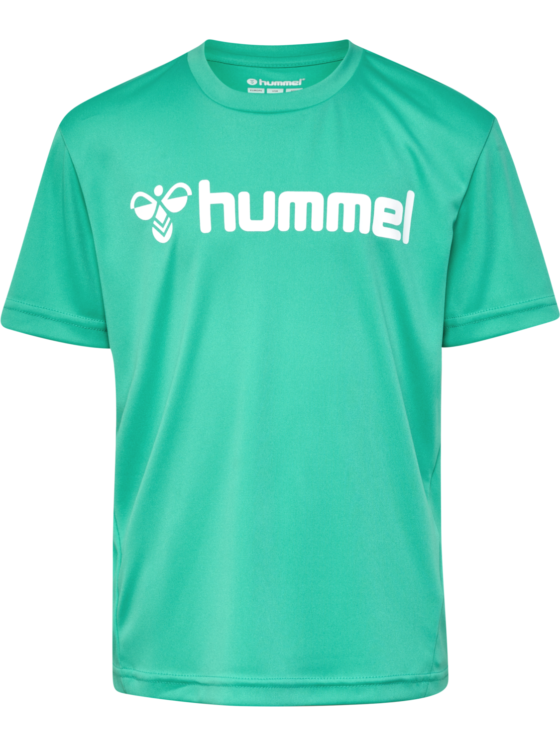 hmlLOGO JERSEY S/S KIDS, ATLANTIS, packshot