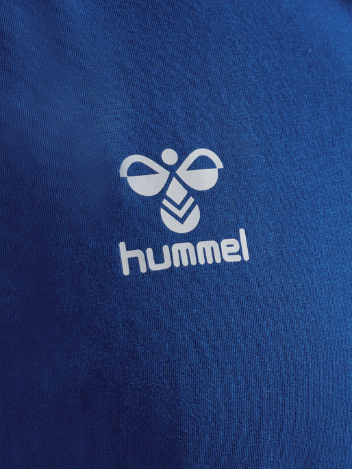 hmlAUTHENTIC CO T-SHIRT S/S, TRUE BLUE hmlAUTHENTIC CO T-SHIRT S/S, TRUE BLUE, packshot