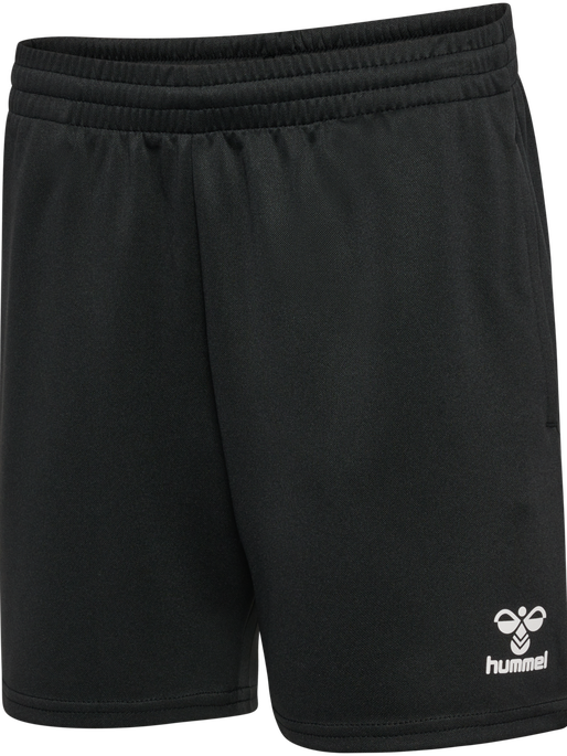 hmlESSENTIAL TRAINING SHORTS KIDS, BLACK, packshot