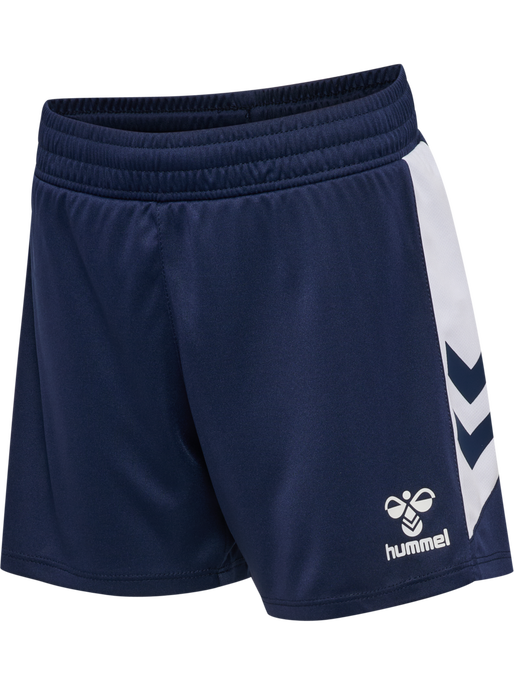 hmlMATCH SHORTS KIDS, MARINE/WHITE, packshot