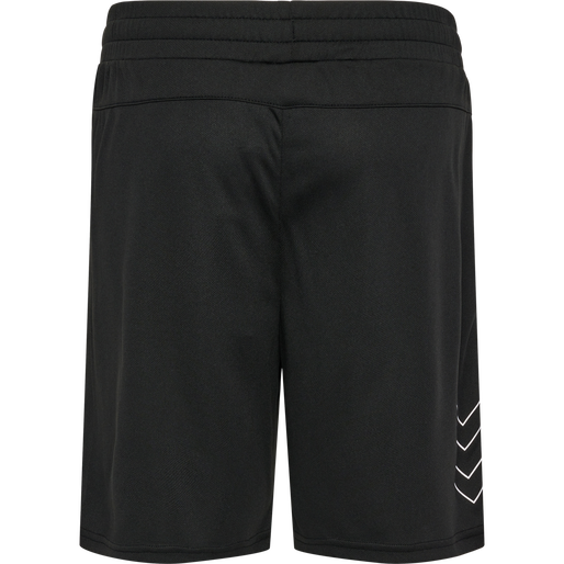 hmlTE FLEX MESH SHORTS, BLACK, packshot