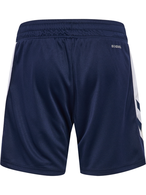 hmlMATCH SHORTS KIDS, MARINE/WHITE, packshot