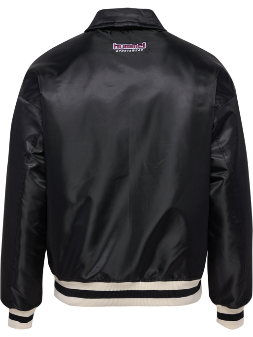 hmlLETTERMAN JACKET SPORTSWEAR, BLACK, packshot