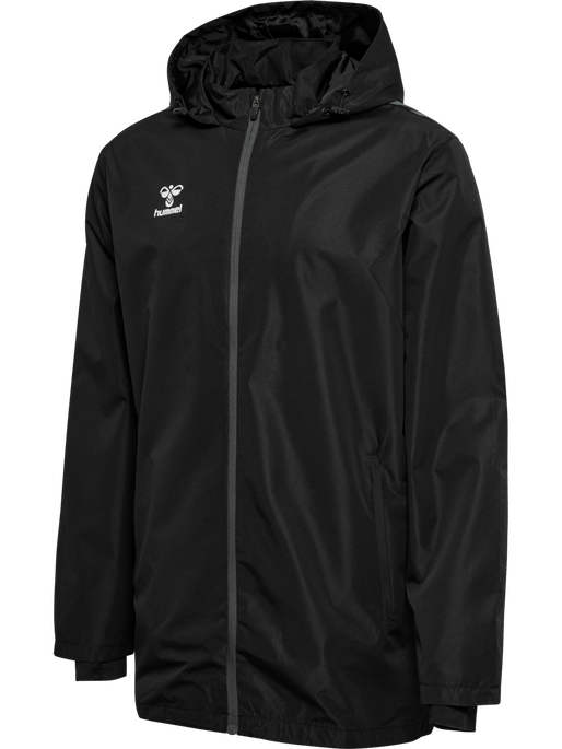 hmlAUTHENTIC ALL WEATHER JACKET, BLACK, packshot